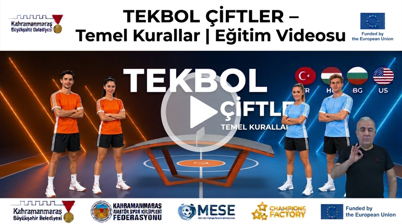 ACT projesi Teqball tanıtım videosu